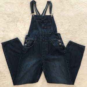 We The Free Indigo Denim Overalls. Worn once. In great condition.